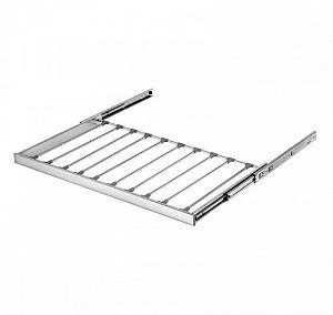 CALCEIRO DESLIZANTE TUBULAR ALUMINIO FOSCO CD135 800 FGVTN