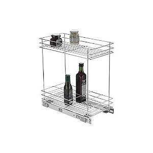 PORTA GARRAFAS/LATAS L230XA482XP455MM CROMADO (2057) SCHMITT