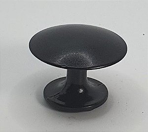 PUXADOR COGUMELO 32MM PRETO ACETINADO HASTVEL