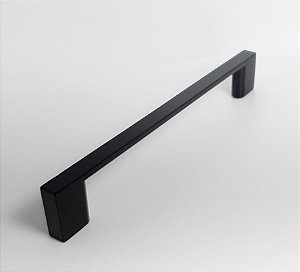 PUXADOR GOL 160MM PRETO ACETINADO HASTVEL