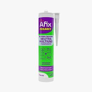 SILICONE NEUTRO MULTIUSO TRANSPARENTE 280ML AFIX ARTECOLA