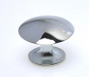 PUXADOR COGUMELO 32MM CROMADO HASTVEL