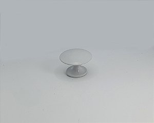 PUXADOR COGUMELO 32MM BRANCO ACETINADO HASTVEL