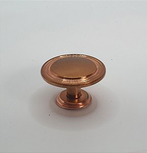 PUXADOR ESCUDO 35MM COBRE ESCOVADO HASTVEL