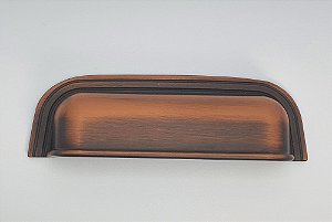 PUXADOR DUQUE 96MM COBRE ENVELHECIDO HASTVEL
