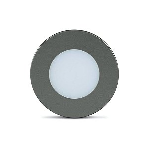 Luminária Point 1,5W Redonda 4000K Grafite LED Line
