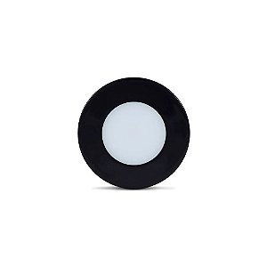 LUMINARIA POINT 1,5W REDONDA 6000K PRETO/FRIO LED LINE