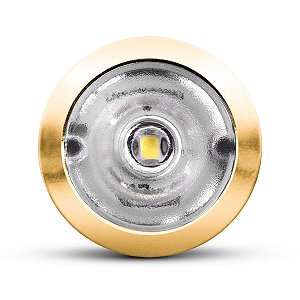 Luminária Embutir Cristal 0,5W 6000K Ouro LED Line