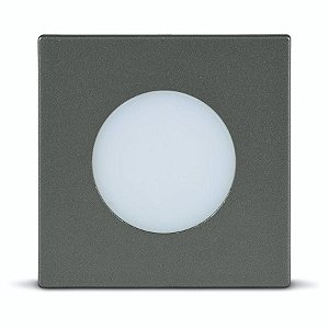 Luminária Embutir LED Line Point 1,5W Grafite 3000K
