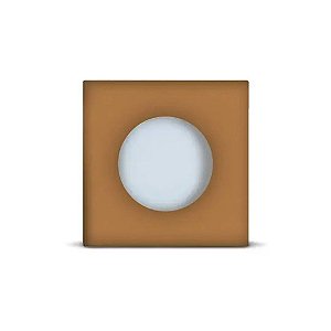 Luminária Embutir LED Line 1,5W Latão 3000K 04 LEDs