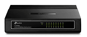SWITCH 16 PORTAS 10/100 - Marca TP-LINK - Modelo TL-SF1016D