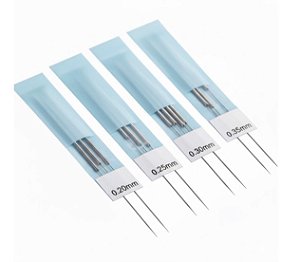 Agulha para Acupuntura 0,25x30 - cx c/1000 - 100 sachês c/10