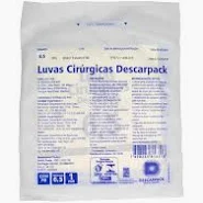 Luva cirúrgica com pó 7,0 - DESCARPACK