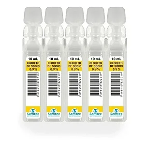Cloreto de Sódio  0,9% - 10ML - SAMTEC