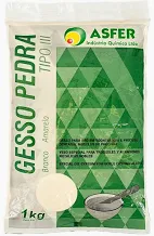 Gesso Pedra Amarelo Tipo ||| - 1KG ASFER