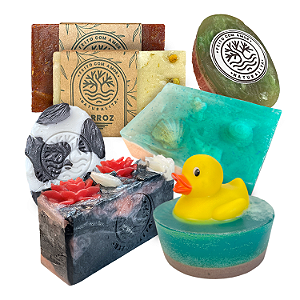 Kit 7 Sabonetes Artesanais