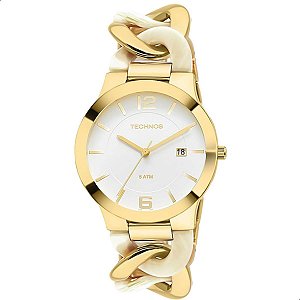 Relógio Feminino Technos Dourado Analógico Fashion Unique 2115UK/4B
