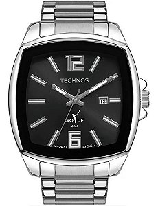 Relógio Technos Masculino Analógico Prata Golf 2115MWT/1P