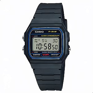 Relógio de Pulso Casio Digital Standard F-91W-1DG