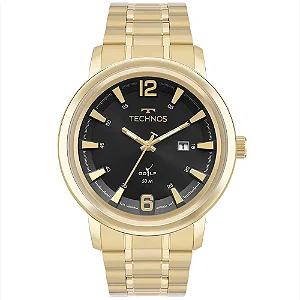 Relógio Masculino Technos Analógico Dourado Golf 2115NBF/1D