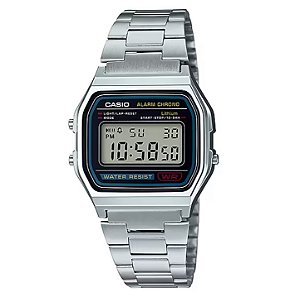 Relógio de Pulso Unissex Casio Vintage Digital A158WA-1DF