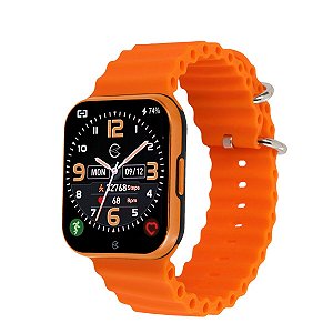 Relogio Champion Smart Watch Inteligente 033 Lançamento Prova D´Agua CH50033O + Pulseira Extra e Garantia de um ano