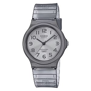 Relógio de Pulso Casio Standard Transparente MQ-24S-8B
