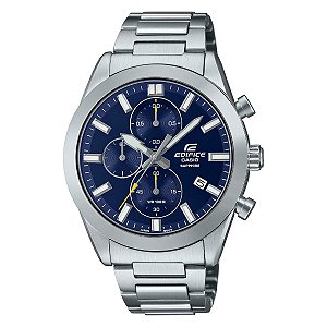 Relógio de Pulso Edifice Prata Cronógrafo EFB-710D-2AVUDF