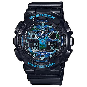 Relógio de Pulso Masculino Casio G-shock Anadigi GA-100CB-1ADR