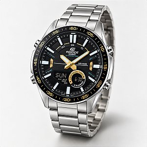 Relógio de Pulso Masculino Casio Edifice EFV-C100D-1BVDF Bateria 10 anos