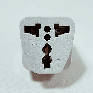 Adaptador de Tomada Padrão Europeu 10A 250V