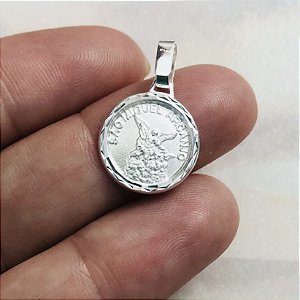 Pingente São Miguel Prata 925