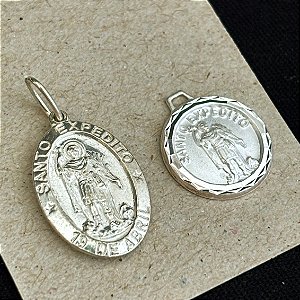 Pingente Santo Expedito Prata 925