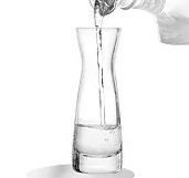 JARRO CRISTAL -  310 ML -185 H X 64 DIAM MM - LINHA UNIVERSAL