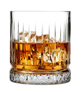 JOGO 6 COPOS VIDRO WHISKY / COQUETEL 98 H X 84 DIAM MM - 355 ML - LINHA ELYSIA