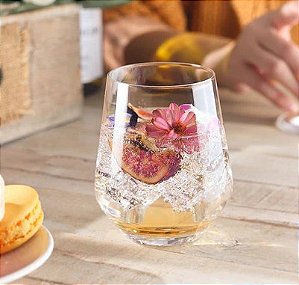 JOGO 6 COPOS CRISTAL WHISKY / ROCKS / ÁGUA - 108,5 H X 91,5 DIAM MM - 470 ML - LINHA QUATROPHIL