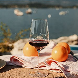 JOGO 6 TAÇAS CRISTAL VINHO TINTO BORDEAUX - 259 H X 105 DIAM MM - 746 ML - LINHA COCOON