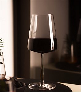 JOGO 6 TAÇAS CRISTAL VINHO TINTO / ÁGUA - 226 H X 93 DIAM MM - 520 ML - LINHA POWER