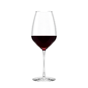 JOGO C/ 6 TAÇAS CRISTAL VINHO TINTO BORDEUAX 254 H X 95 DIAM MM - 656 ML - LINHA FINO