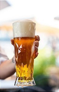 COPO XL POLICARBONATO INQUEBRÁVEL CERVEJA - 21,6 CM H - 500 ML - COR TRANSP - LINHA CLUB 11