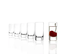 JOGO 6 COPOS CRISTAL DESTILADOS / DOSE - 81 H X 39 DIAM MM - 57 ML - LINHA NEW YORK