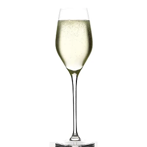 JOGO 6 TAÇAS CRISTAL CHAMPAGNE / ESPUMANTE - 243 H X 70 DIAM MM - 265 ML - LINHA EXQUISITE ROYAL