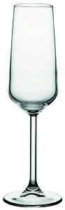 JOGO 6 TAÇAS VIDRO CHAMPAGNE 226 H X 70 DIAM MM – 195 ML - LINHA ALLEGRA