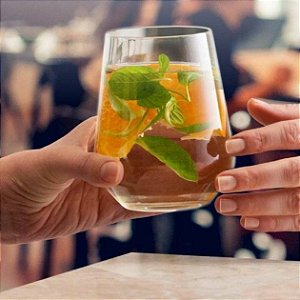 JOGO 3 COPOS VIDRO ÁGUA / WHISKY 109.5 H X 89 DIAM MM - 425 ML - LINHA ALLEGRA