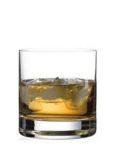 JOGO 6 COPOS CRISTAL WHISKY 92 H X 87 DIAM MM – 385 ML - LINHA NUDE ROCKS S