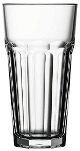 JOGO 6 COPOS VIDRO TEMPERADO LONGDRINK / COOLER 162 H X 86 DIAM MM - 475 ML - LINHA CASABLANCA