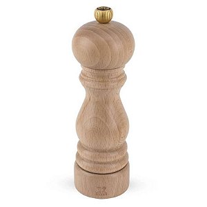 MOEDOR PIMENTA EM MADEIRA COR NATURAL COM AJUSTE DE MOAGEM - 22 CM -  LINHA PARIS