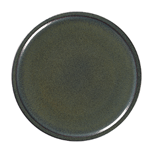 PRATO RAKSTONE RASO REDONDO BORDA FINA - 23,8 X 2,2 H CM- LINHA HOST