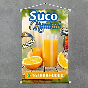 Banner Personalizado c/ Cordão e Bastão