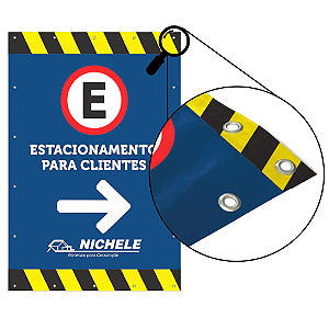 Banner Personalizado c/ Ilhós